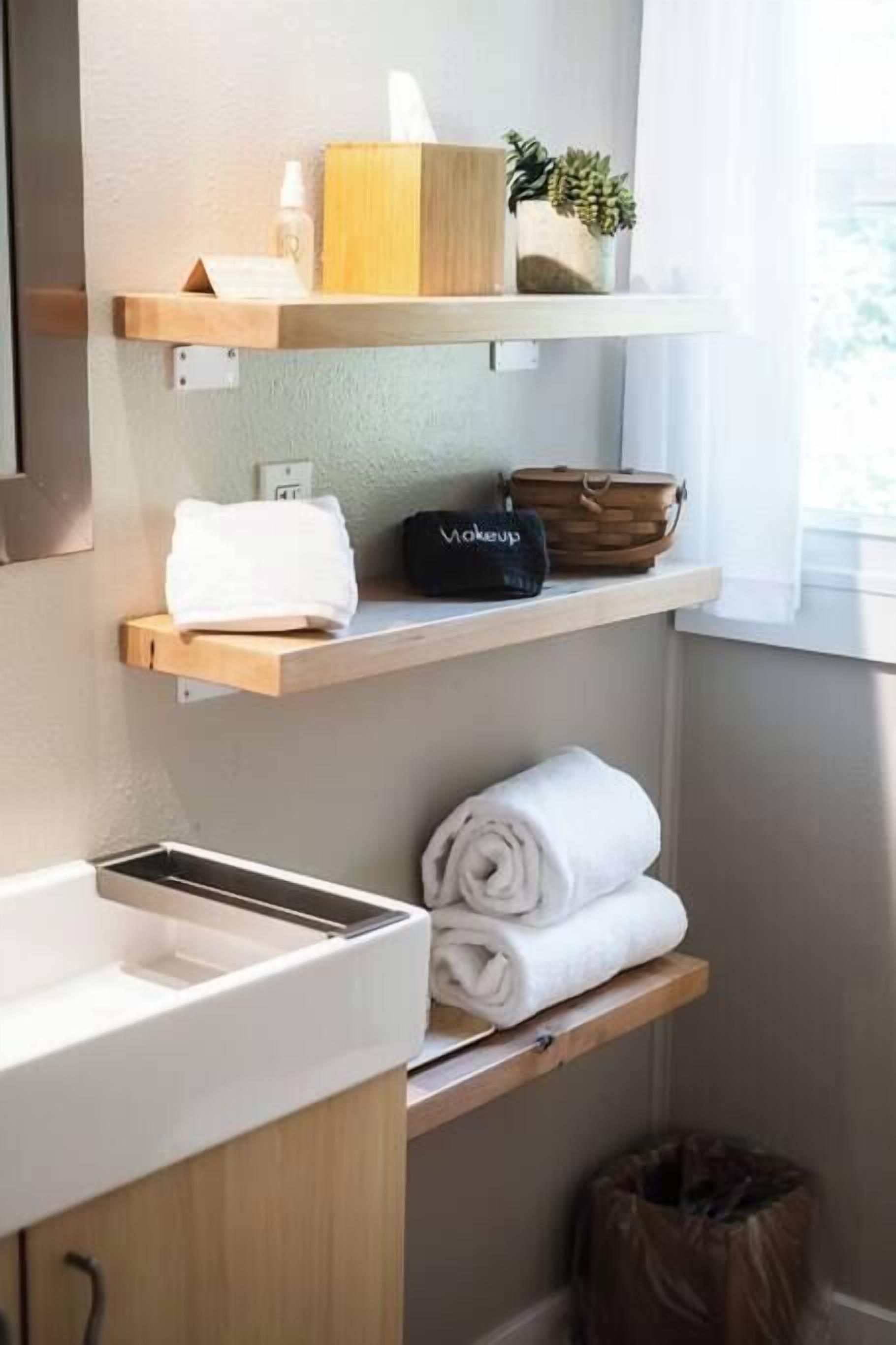 Shower, hair dryer