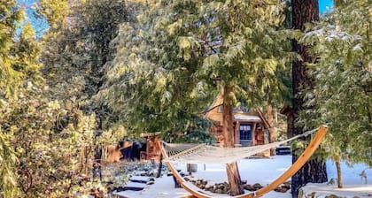 Wildland Loft: Serene Mountain Retreat w Fireplace, AC, Fire Pit, Hammock, Outdo