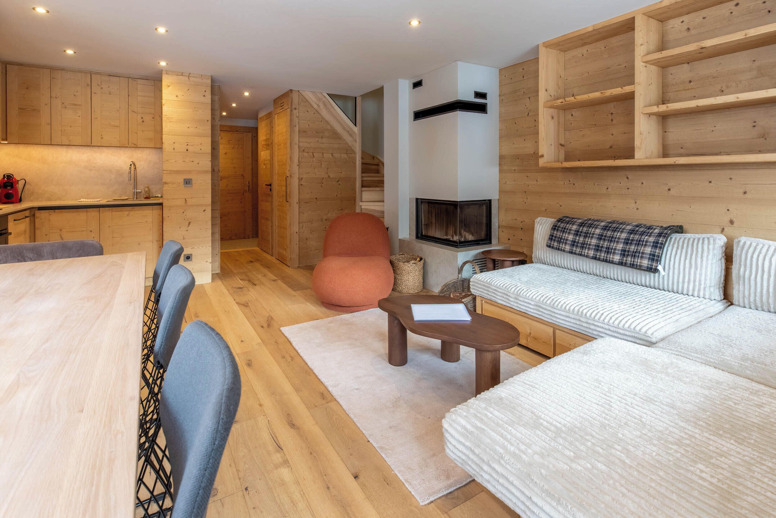 Una chimenea