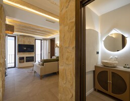 高级公寓, 无障碍 (Alpujarra) | 起居区 | 智能电视