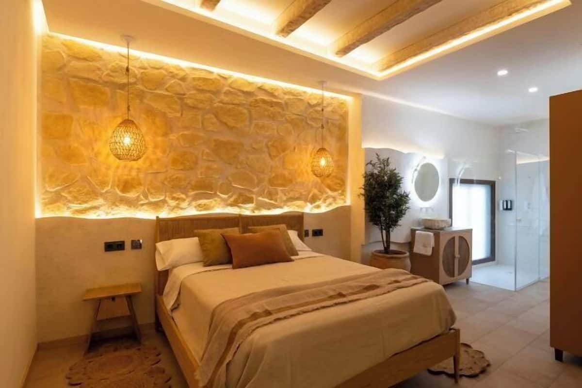 Down duvets, memory-foam beds, blackout curtains, soundproofing