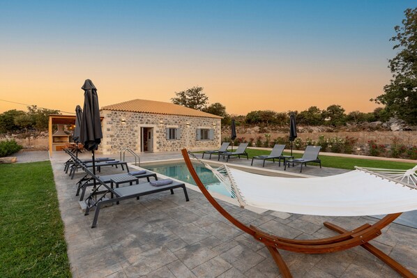 Outdoor pool - Agricultural Villa Next to our Family Farm (Rethymno)