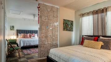 1 bedroom, iron/ironing board, travel crib, free WiFi