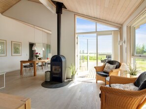 TV, fireplace, DVD player