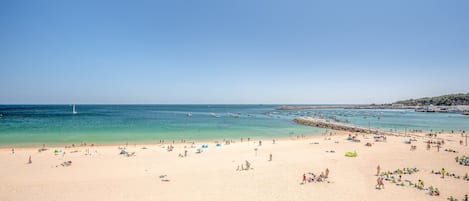 On the beach