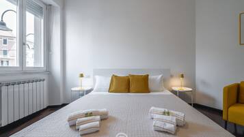 1 habitación, tabla de planchar con plancha, wifi y ropa de cama