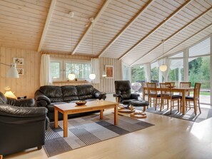 Fernseher, Kamin, DVD-Player