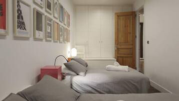 2 slaapkamers, wifi, beddengoed