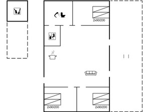 Floor plan - "Jurgis" - 300m from the sea by Interhome (Læsø)