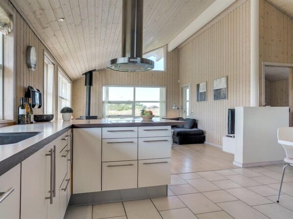 Fridge, microwave, dishwasher, highchair