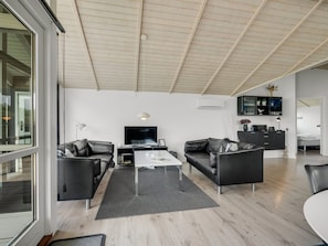 TV, fireplace, DVD player