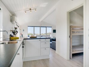 Fridge, dishwasher, cookware/dishes/utensils - "Aviana" - 175m from the sea by Interhome (Hjørring)