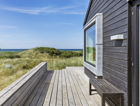Terrace/patio - "Aaltje" - 65m from the sea by Interhome (Hjørring)