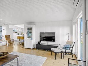 Fernseher, Kamin