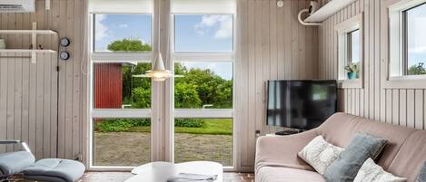 TV, fireplace, DVD player