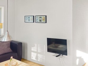 Televisión y reproductor de DVD 