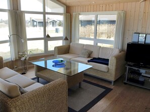 Fernseher, Kamin