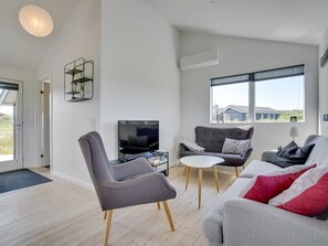 Fernseher, Kamin