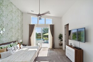4 bedrooms, iron/ironing board, free WiFi, bed sheets
