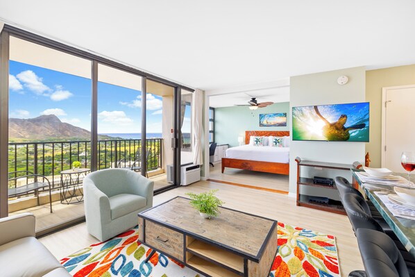 1 bedroom, desk, iron/ironing board, free WiFi