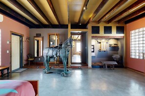 1 bedroom, iron/ironing board, Internet, bed sheets