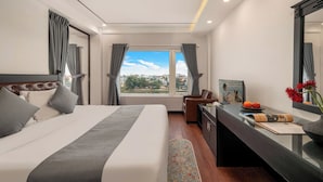 Deluxe Quadruple Room, 2 Bedrooms, 2 Bathrooms, River View | Courtyard view - Vina Spa Hotel (Hue)