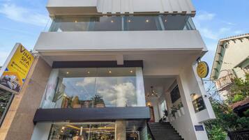 Fachada de la propiedad