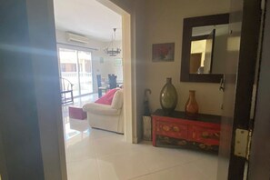 Living area - Apartment Sleeps 4 with Private Balconies (Achrafieh Beirut no)