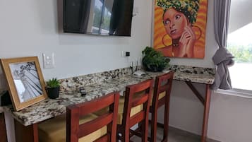 32-inch LED TV with digital channels, streaming services