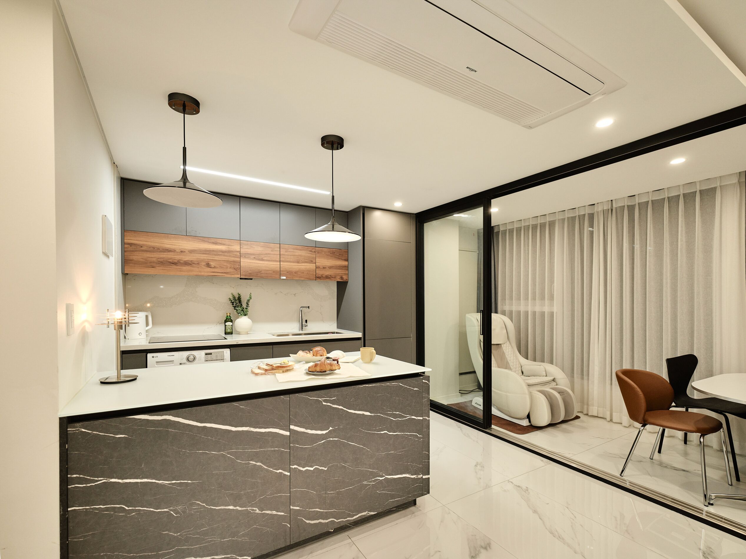 Individually furnished, blackout drapes, soundproofing, free WiFi