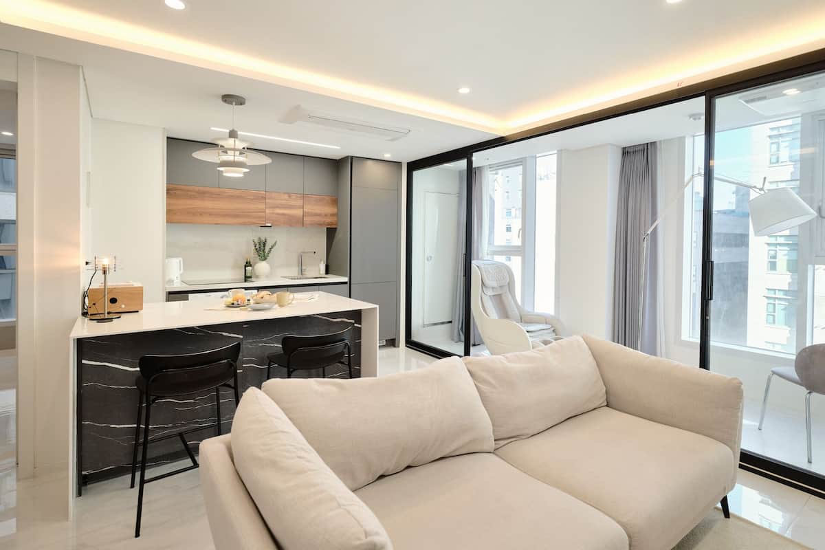 Individually furnished, blackout drapes, soundproofing, free WiFi