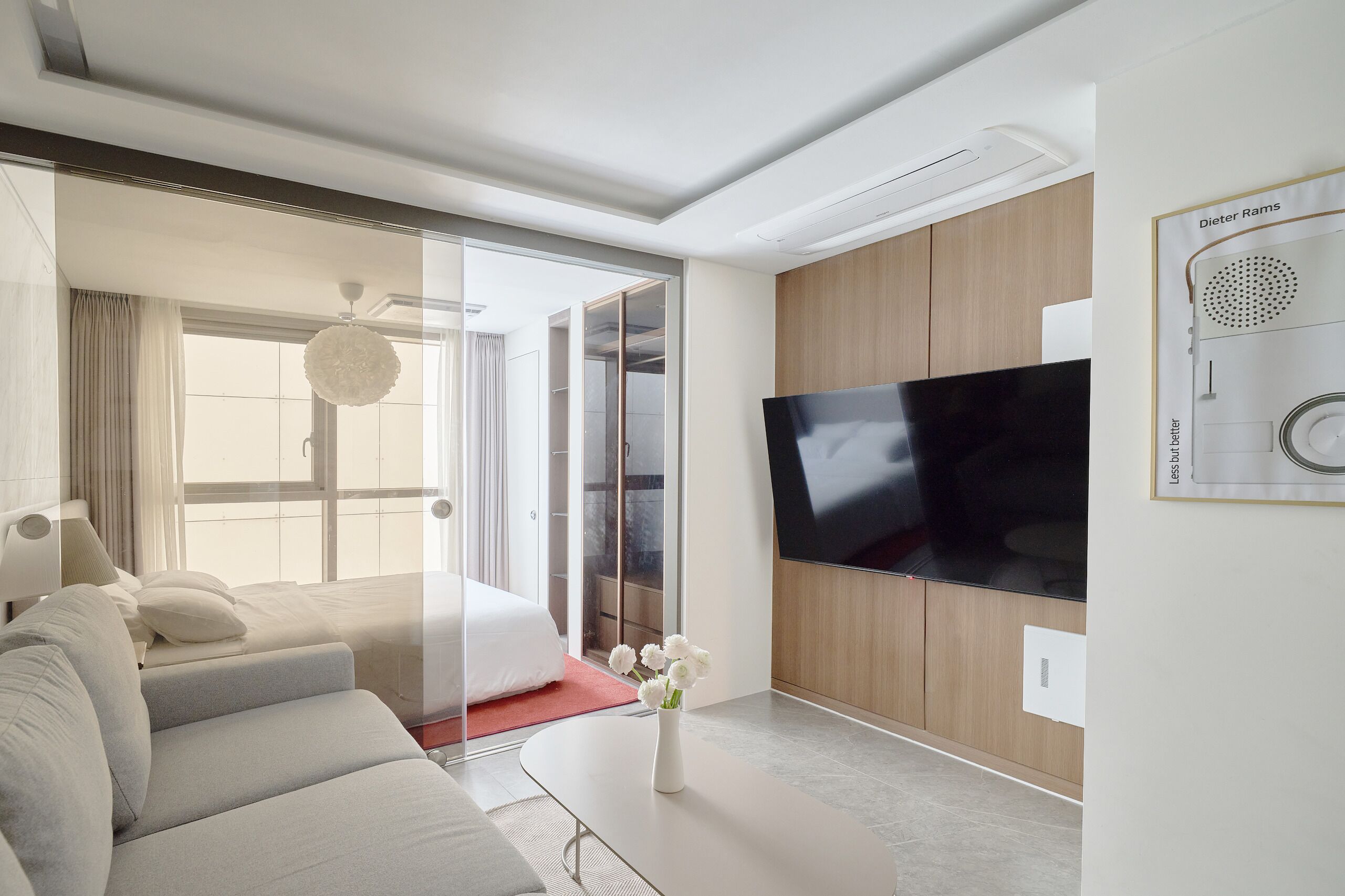 Individually furnished, blackout drapes, soundproofing, free WiFi