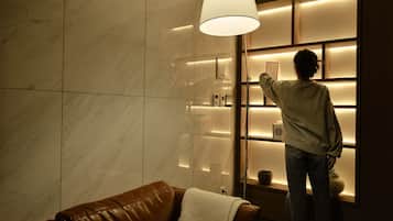 Individually furnished, blackout curtains, soundproofing, free WiFi