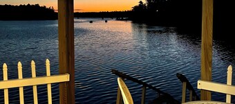 Large beautiful ocean front studio with private dock