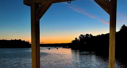 Large beautiful ocean front studio with private dock