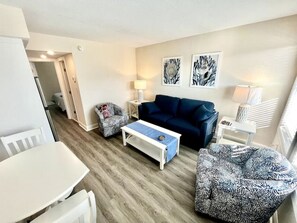 TV - Seaside Serenity: 1BR Condo @ Cape Cod Inn (Wildwood Crest)