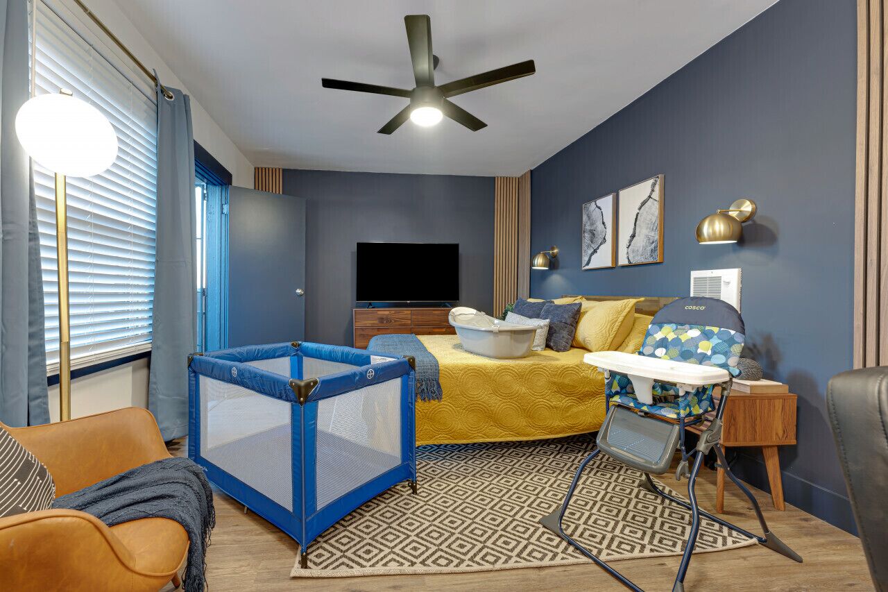 1 bedroom, iron/ironing board, travel cot, free WiFi