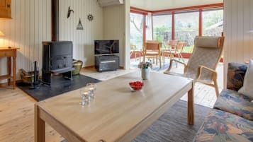 TV, fireplace, DVD player