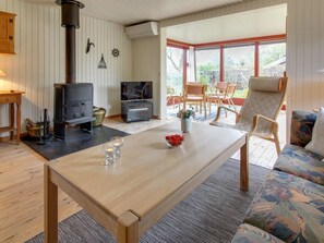 TV, fireplace, DVD player