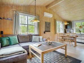 Fernseher, Kamin
