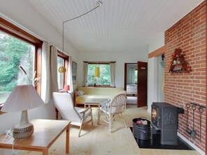 Televisor i llar de foc