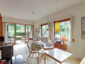 Televisor i llar de foc