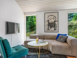 Fernseher, Kamin