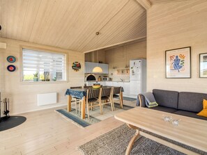 Fernseher, Kamin