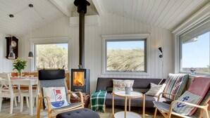 Fernseher, Kamin