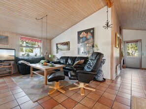 Fernseher, Kamin