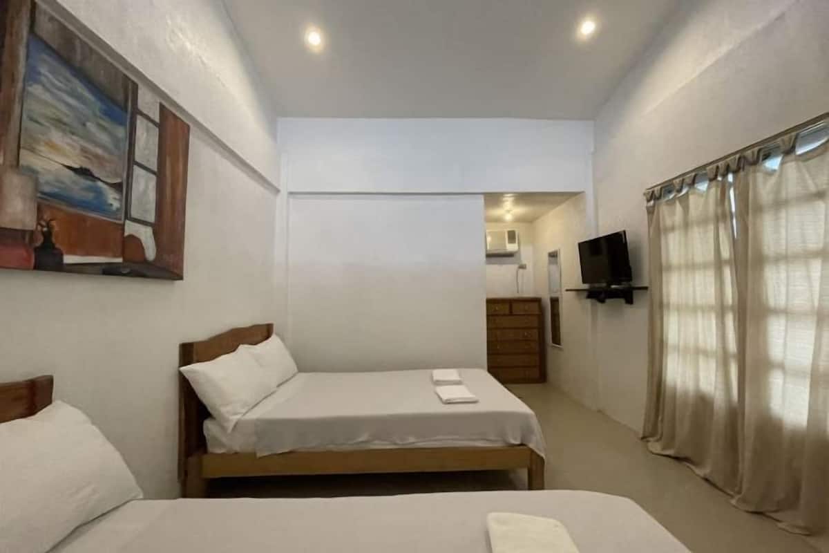 1 dormitorio, camas supletorias, ropa de cama