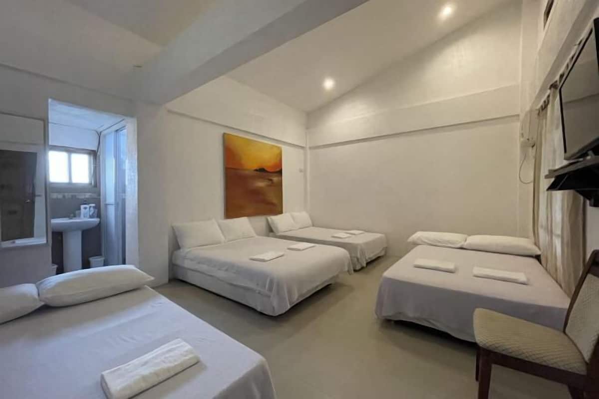 1 dormitorio, camas supletorias, ropa de cama