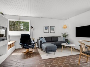 Fernseher, Kamin