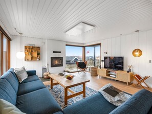 TV, fireplace - "Eyla" -  from the sea by Interhome (Hvide Sande)
